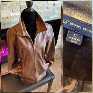 Brooks Brothers Leather Jacket